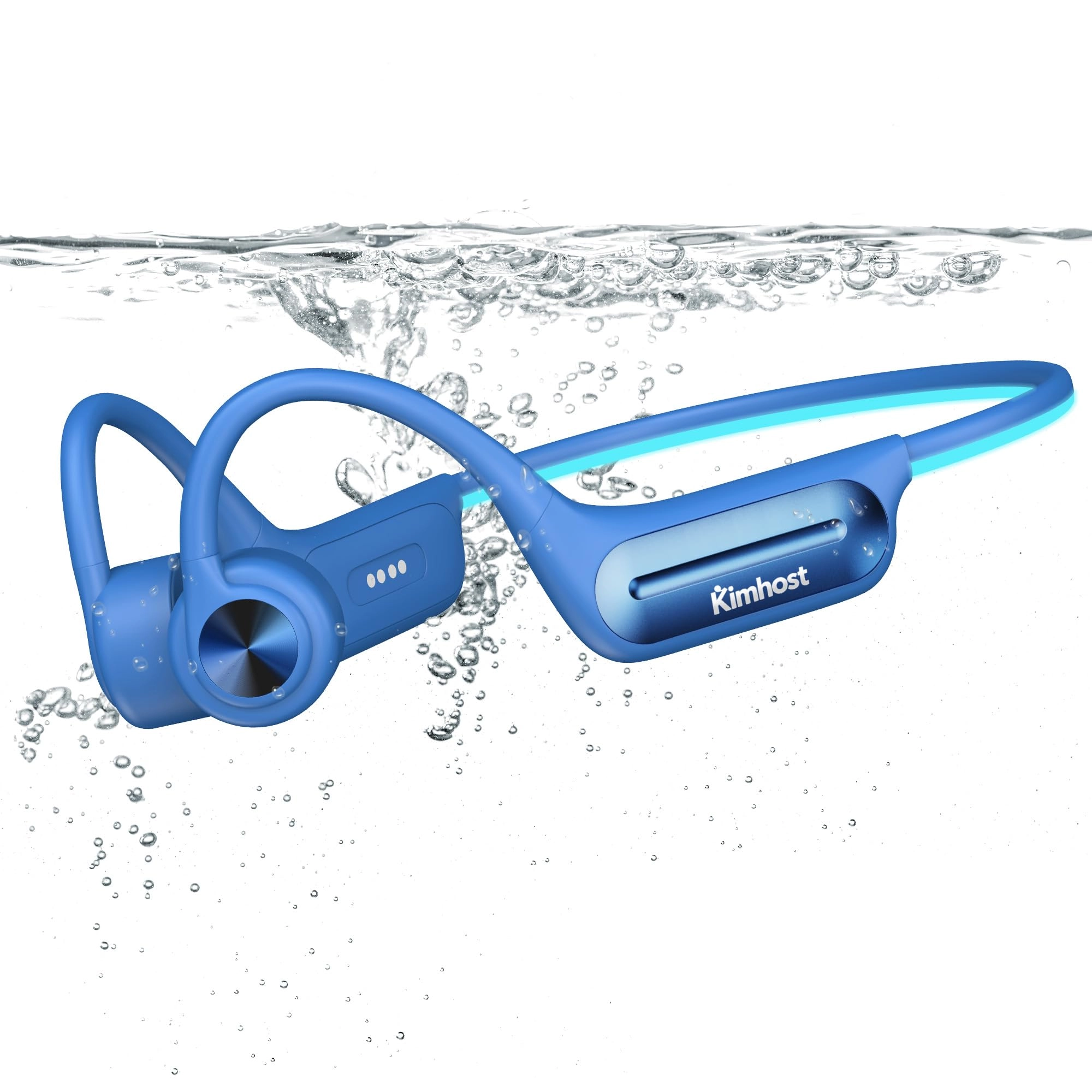 KIM HOST Bone Conduction Swimming Headphones - Wireless Headphone