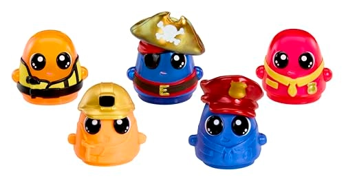 DohKins Hero Pack - Builder + Pirate + Fire Chief (123040-EUC) 3 pcs