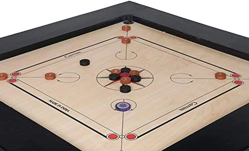 Round Pocket Carrom Board