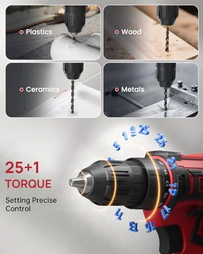 Cordless Screwdriver - 2000mAh