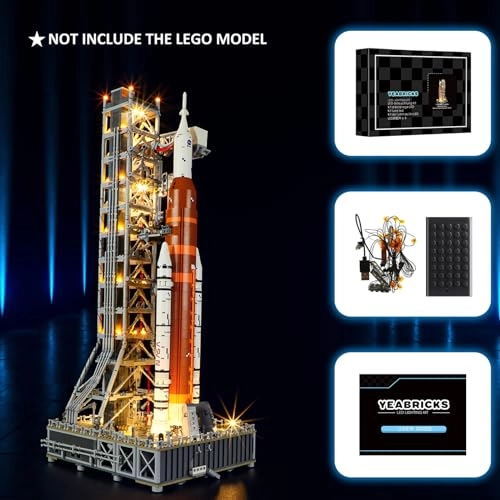 LED Light for 10341 Icons NASA Artemis Space Launch System Building Blocks Model