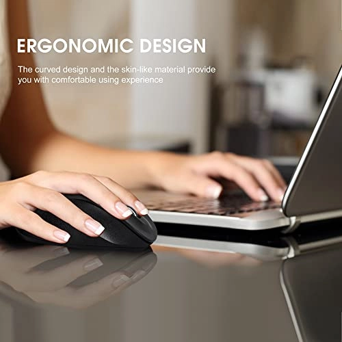 Ergonomic Optical Mouse - Wireless