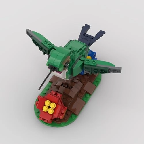 Ruby Throat Hummingbird - 235 Pieces