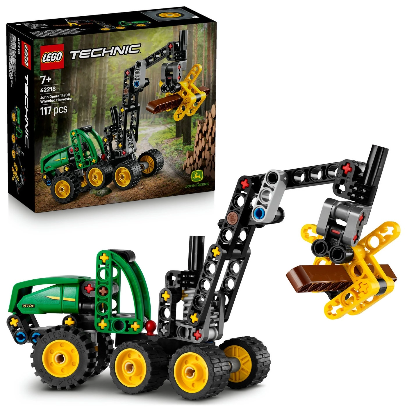 Technic John Deere 1470H Wheeled Harvester - 7+ Years