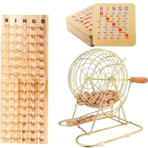 Deluxe Bingo Game Set - English Adult 75 piece(s)