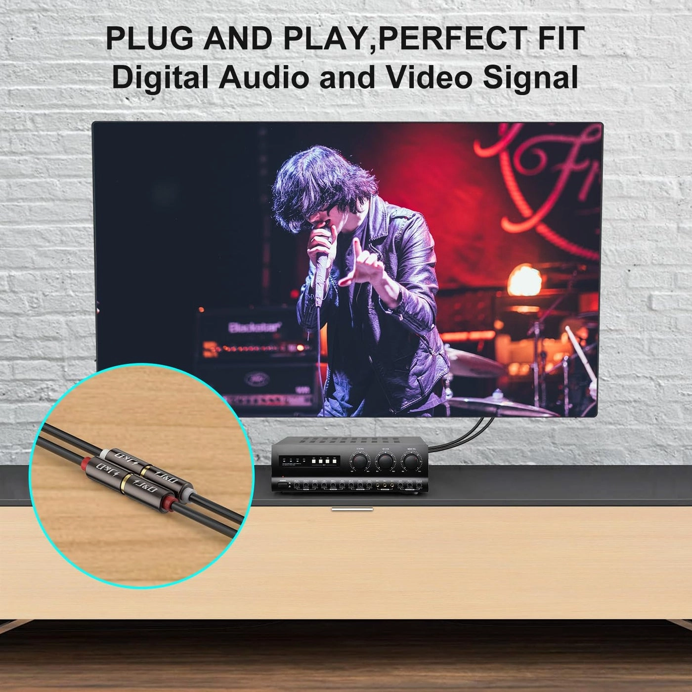 2 RCA Extension Cable - 3 Feet