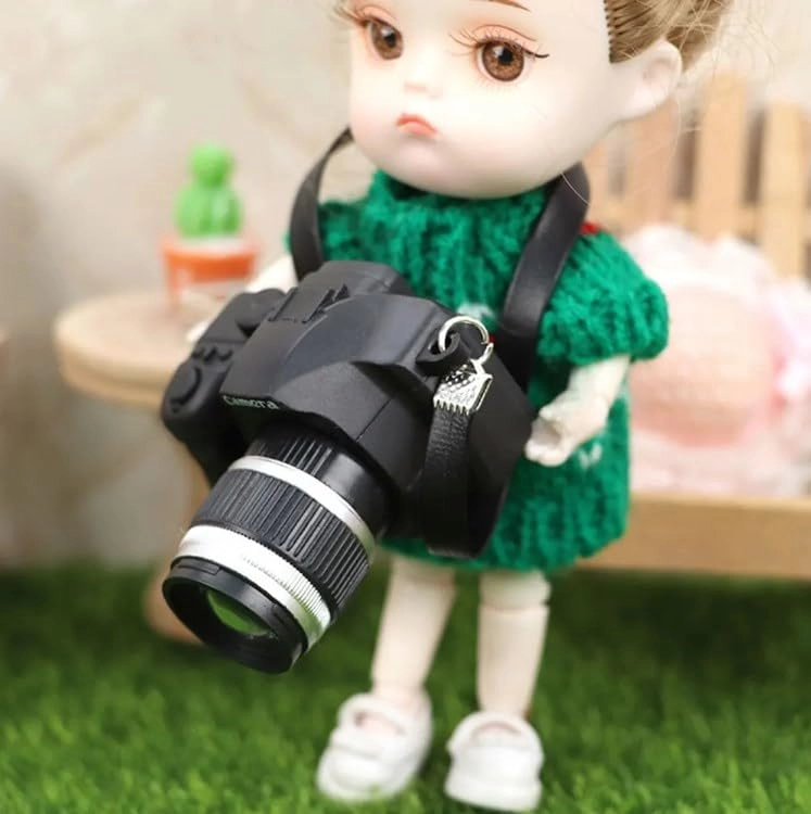 Miniature Camera Figurine - Plastic