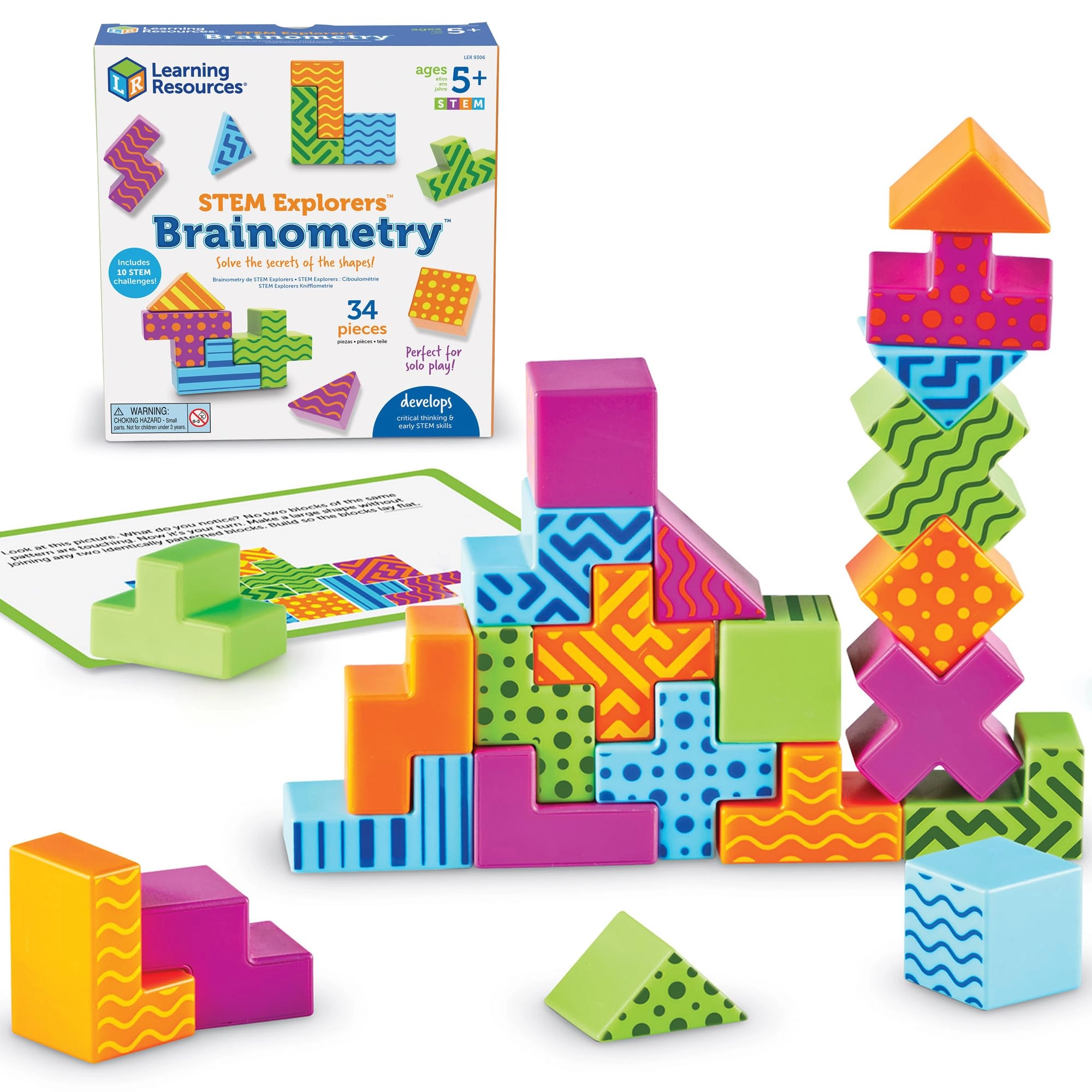 Learning Resources STEM Explorers Brainometry - 5 - 16 years 34 pieces