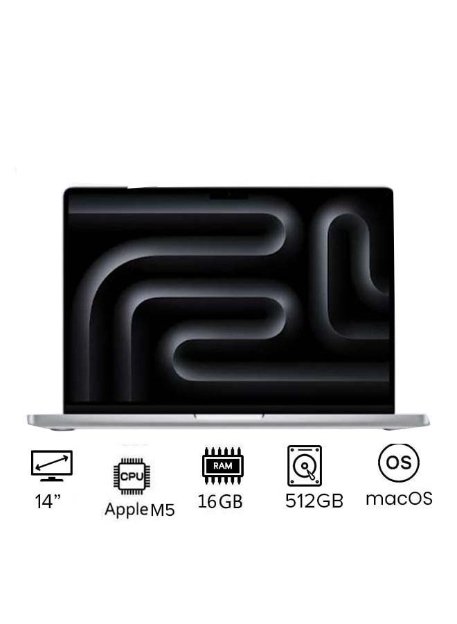 Apple MacBook Pro MDE44AB 2025 - 14'' M5 16GB DDR4 512GB SSD