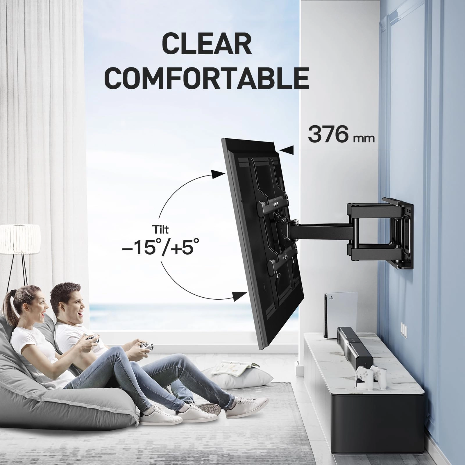 TV Wall Bracket - 60 kg 37-85 inch