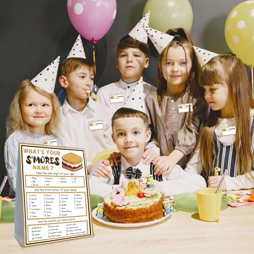 What is Your S'mores Name Game - 31.0 Count 20.00 months - 720.00 months