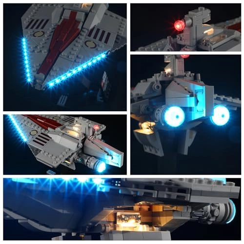 LED Light for 75404 Star Wars Acclamator-Class Assault Ship - Multicolor
