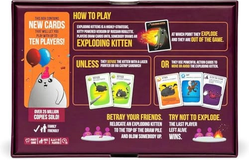 Exploding Kittens: Party Pack - Card Game