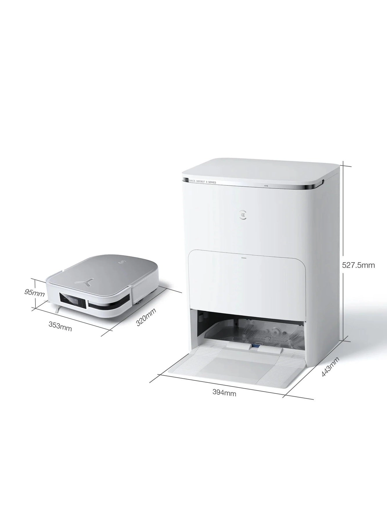 DEEBOT X2 COMBO - With Mop, Self-Empty Station