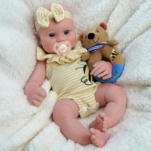 Reborn Baby Doll - 16-Inch Silicone Ages 3+