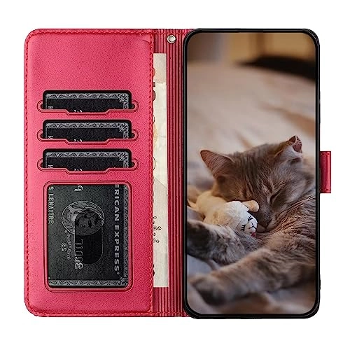 Cat Wallet Case Flip Cover for Xiaomi POCO X4 Pro 5G