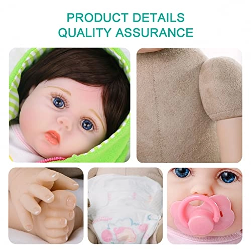 Reborn Baby Doll - 55cm 22" Vinyl Cotton Body