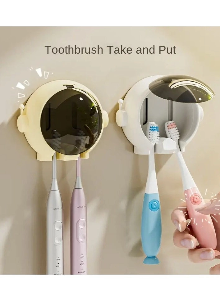 Wall-Mounted Toothbrush Holder