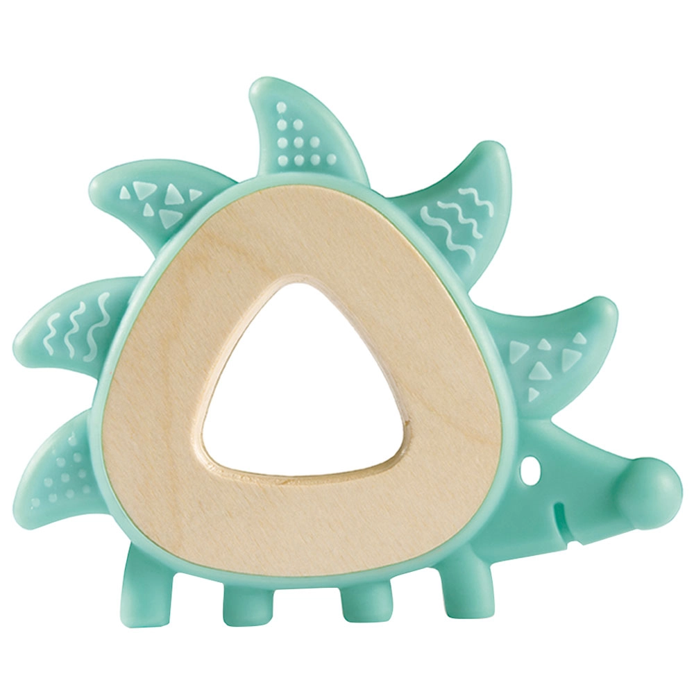 Hape Teether Hedgehog - Green FSC Certified