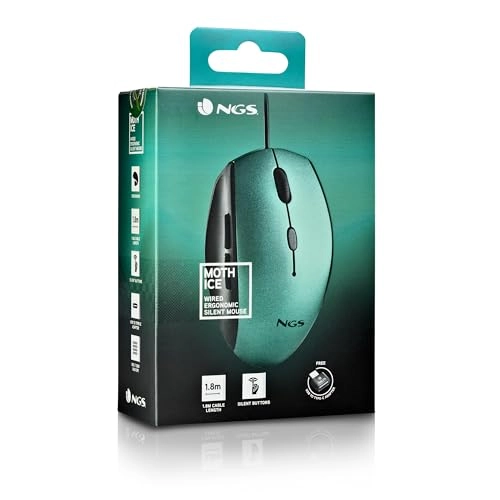 Moth Gray Optical Mouse - USB