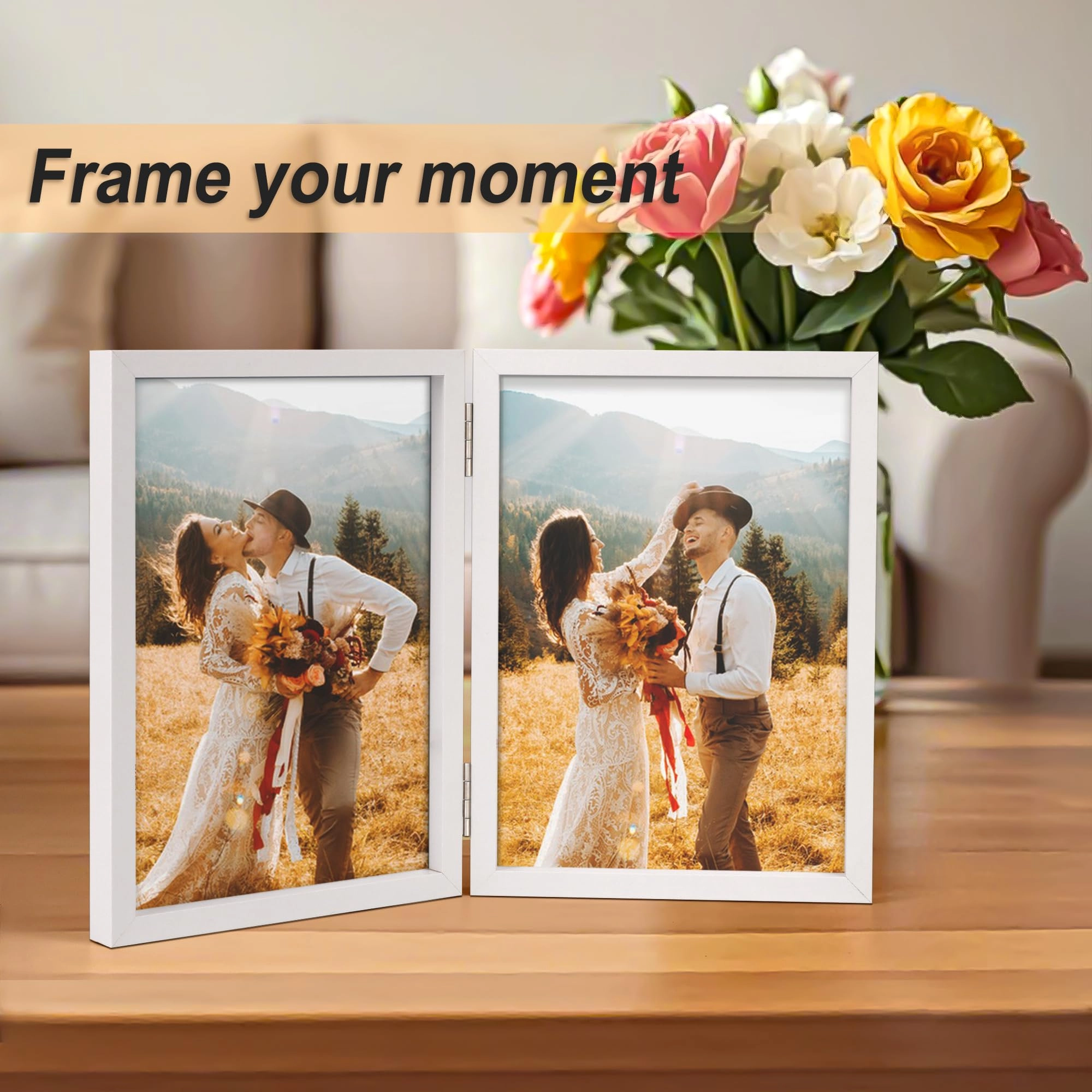 Double Picture Frame - 5x7 two