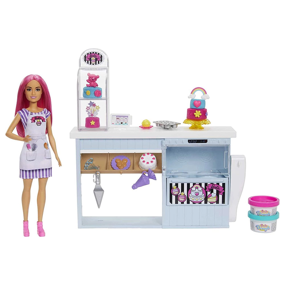 Barbie Bakery Playset - Petite Doll 12 inch Ages 3+