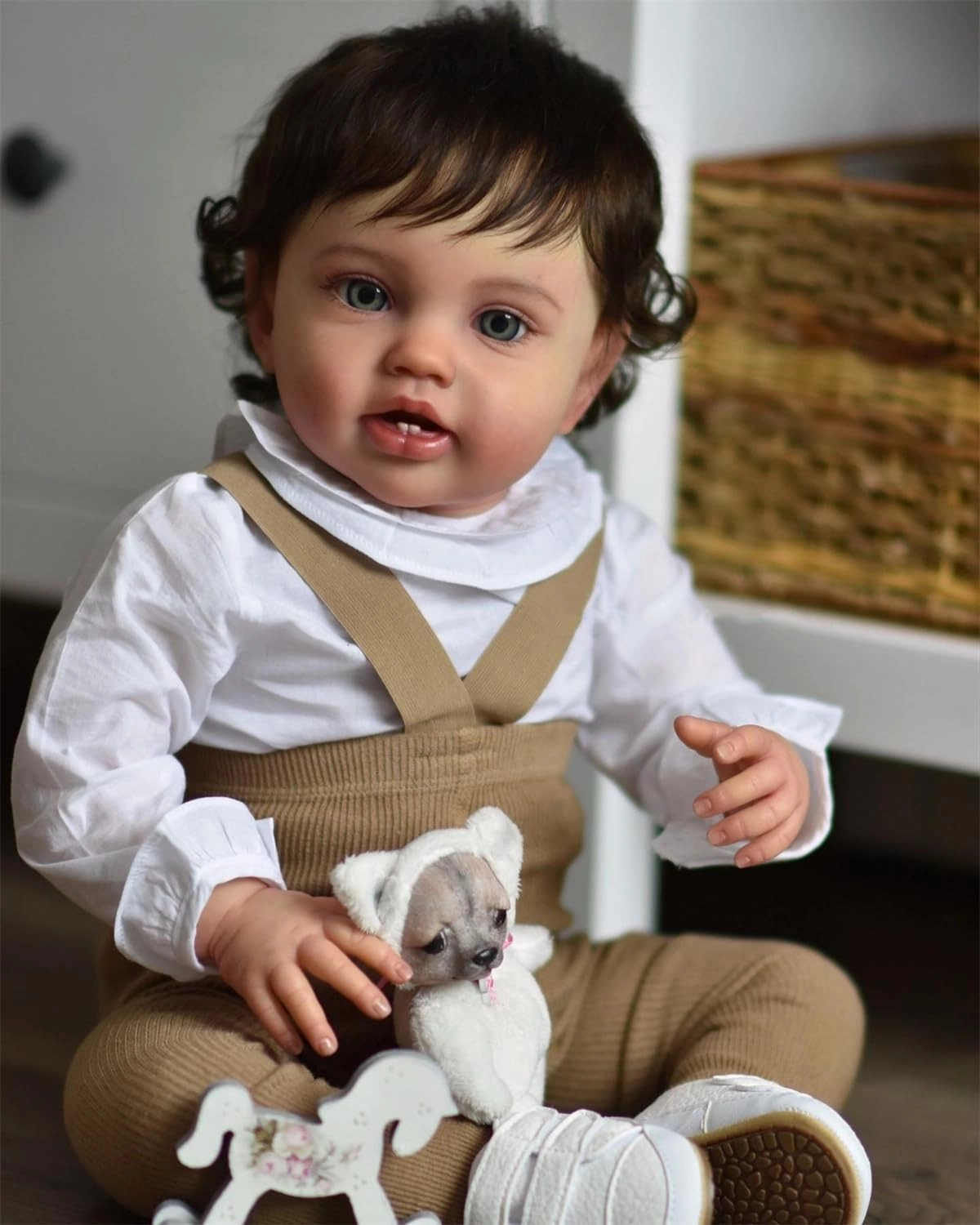 Reborn Baby Doll - 24 in Silicone Vinyl Toddler Girl Ages 3+