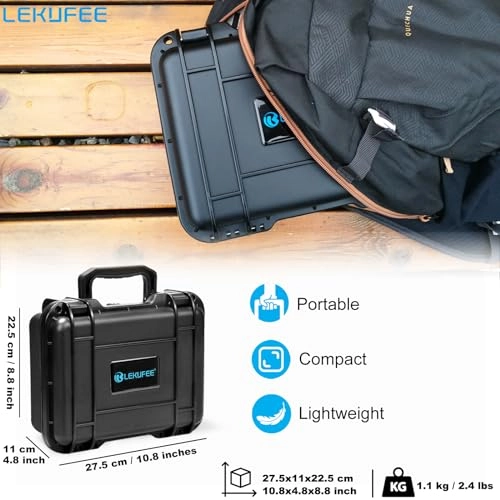 Waterproof Hard Case - 27.43 x 10.92 x 22.35 cm Insta360 Ace Pro 2/Insta360 Ace Pro/Insta360 Ace