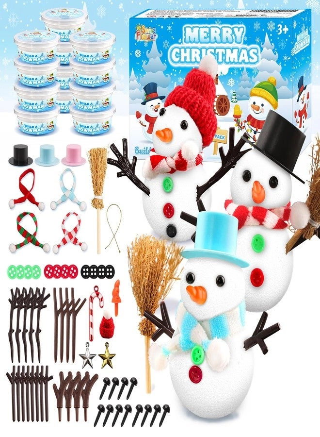 spring flower Snowman Kit - 12 pcs