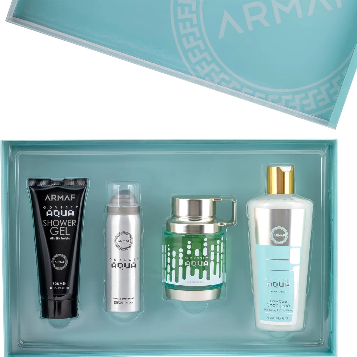 STERLING PERFUMES INDUSTRIES LLC Odyssey Aqua Edition - Eau De Parfum 4 piece(s)