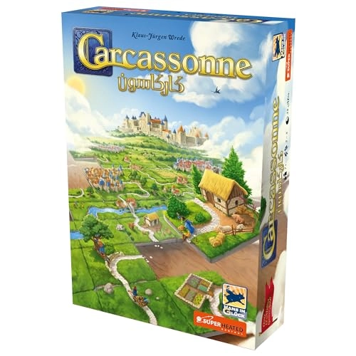 Carcassonne: Official Version - River and Lord Mini-Expansions (English, Arabic)
