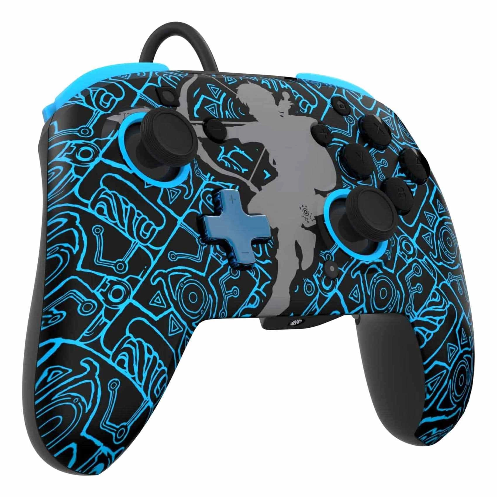 Rematch Wired Controller - Black and Blue Nintendo Switch