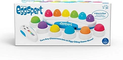Educational Insights Wireless Eggspert - 2.4 GHz Classroom Games Buzzers