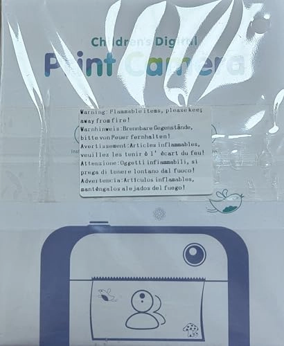 Children's Camera - 24MP Rechargeable Instant Print