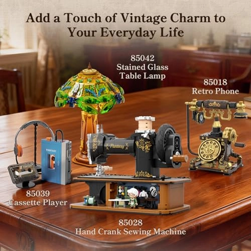 Hand Crank Sewing Machine - Vintage Rotary Crank Retro Display Kit