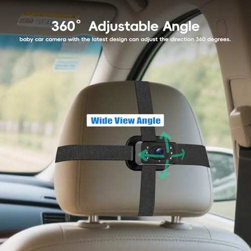 Car Mirror Baby Rear Seat - 4.3 Inch