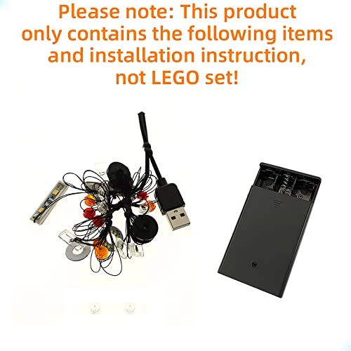 LED Lighting Kit for LEGO Land Rover Classic Defender 90 10317