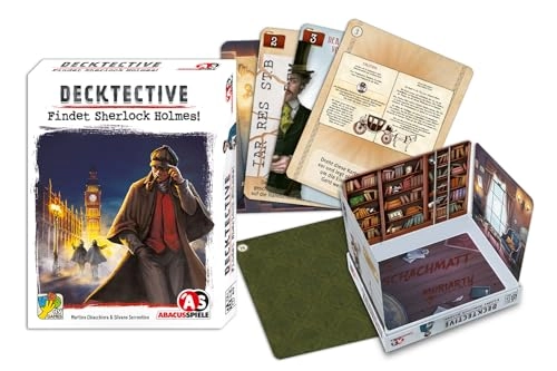 Decktective Finding Sherlock Holmes! - Cooperative Card Game (German)