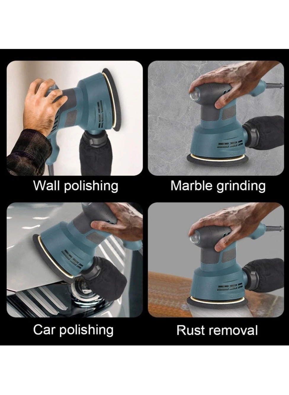 Orbital Sander - 300W 12000RPM 6 Speeds