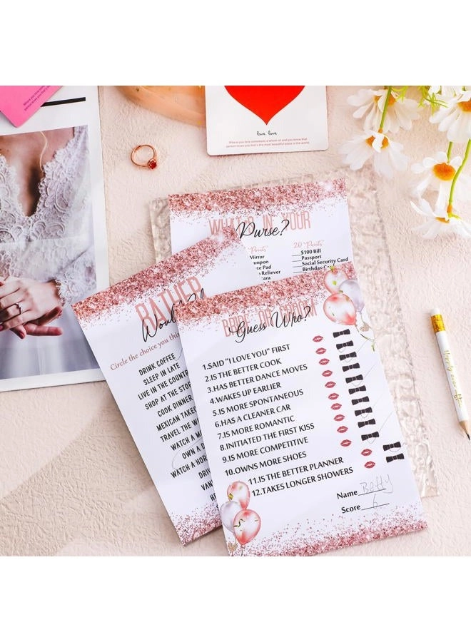 Bridal Shower Game Set - 220 Pieces