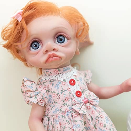 Reborn Fairy Elf Doll - 17 Inch Silicone Blue Eyes
