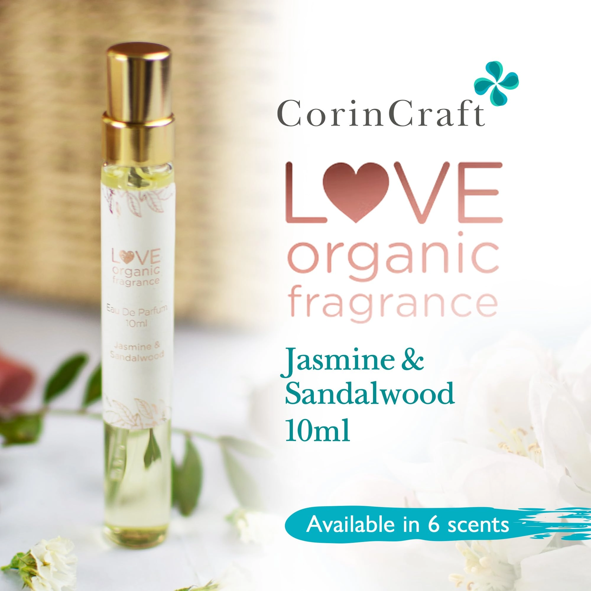 Jasmine & Sandalwood Eau de Parfum 10ml