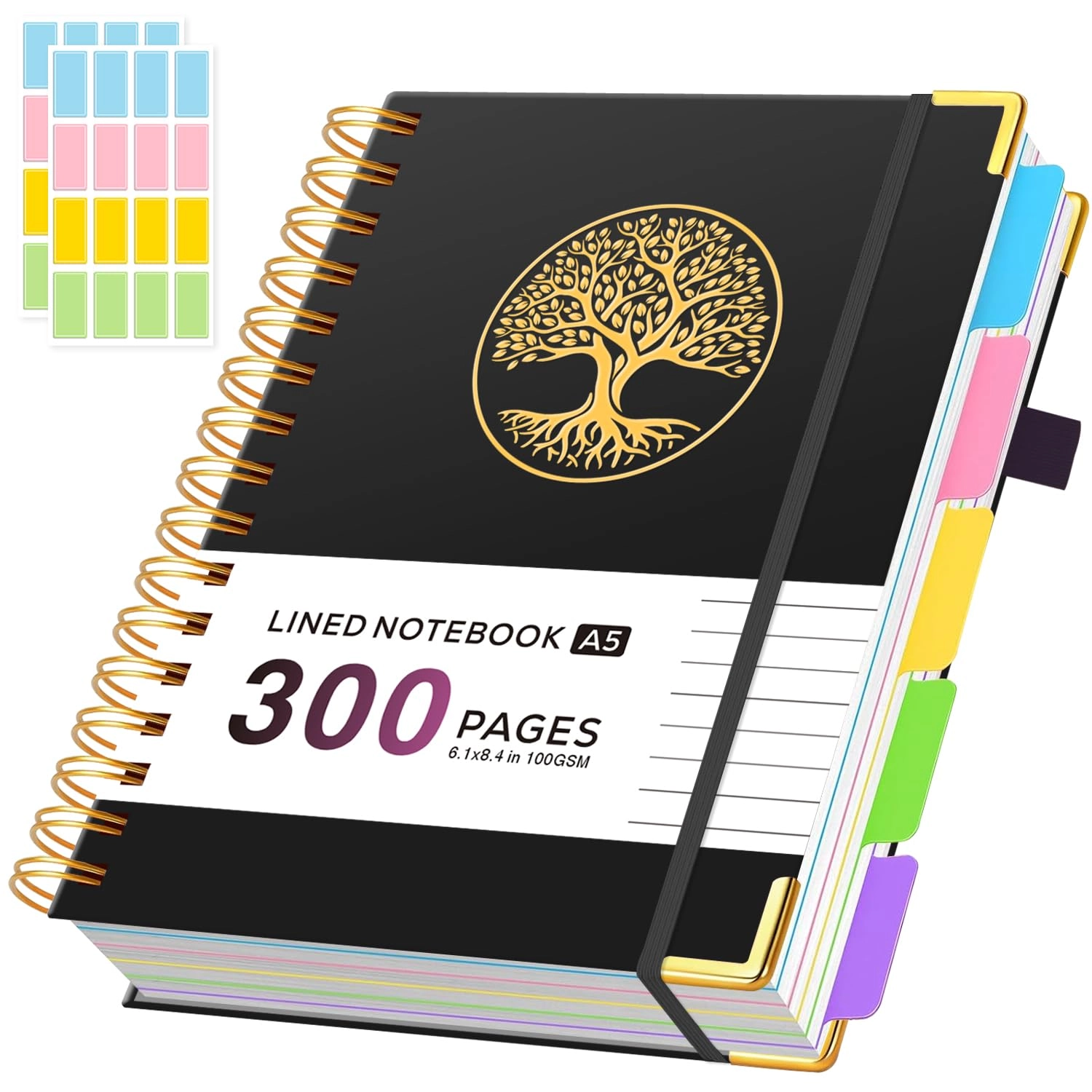 Spiral Notebook A5 Spiral - Lined 150 Sheets