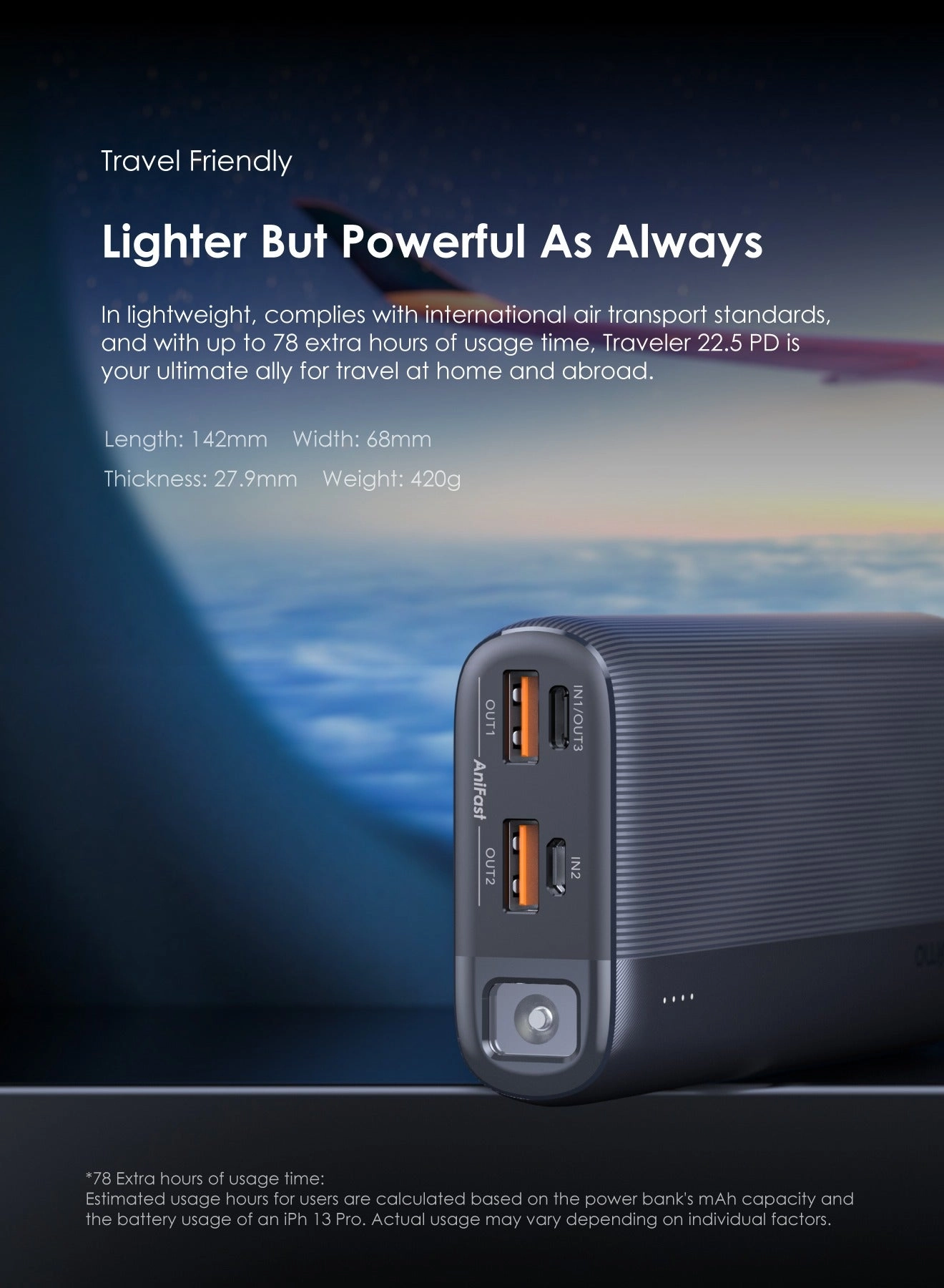 Traveler 22.5 PD - 20000 mAh 22.5W