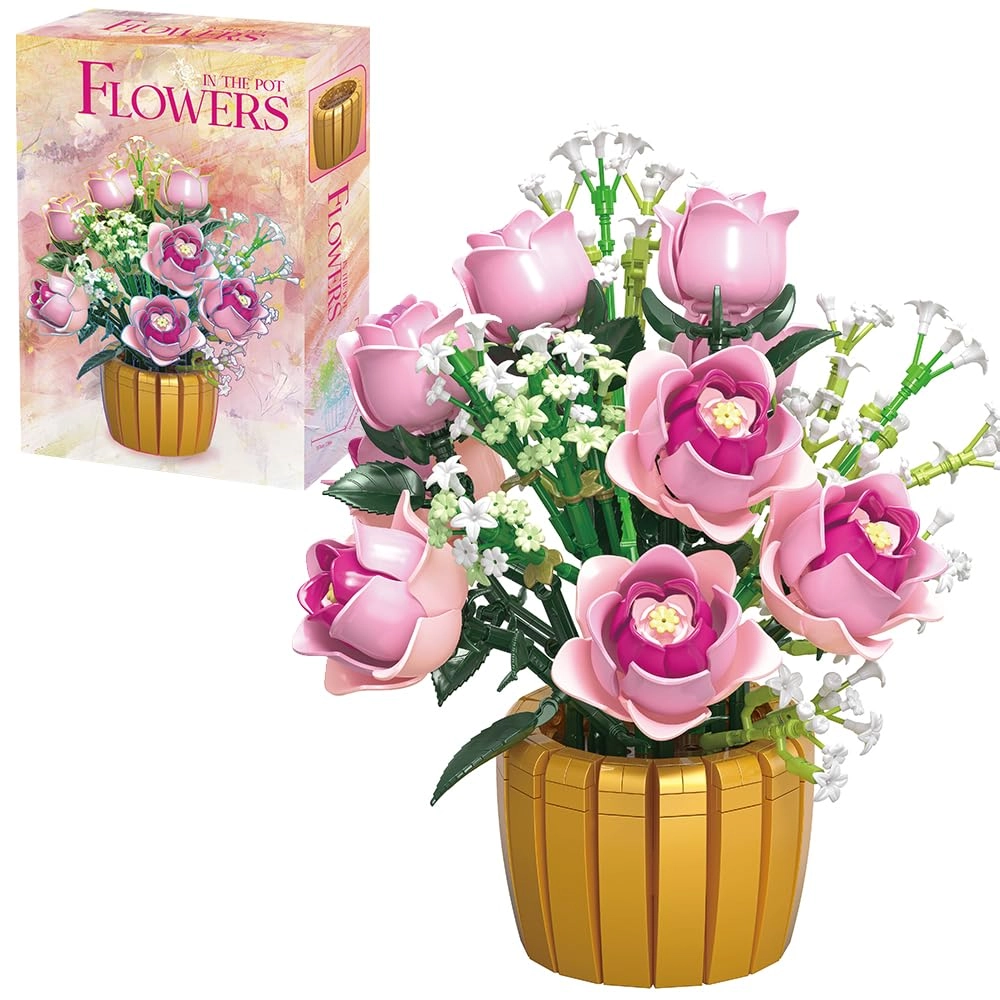 DUANT Eternal Pink Rose - 1056pcs