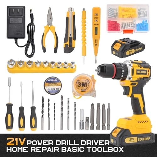 Brushless Compact Drill - 2 * 2000mAh