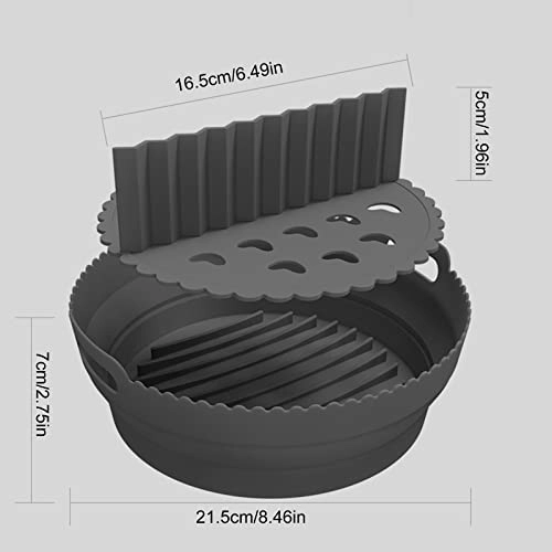 Air Fryer Liners - Silicone 1 x Air Fryer Liners 1 x Separator Pad