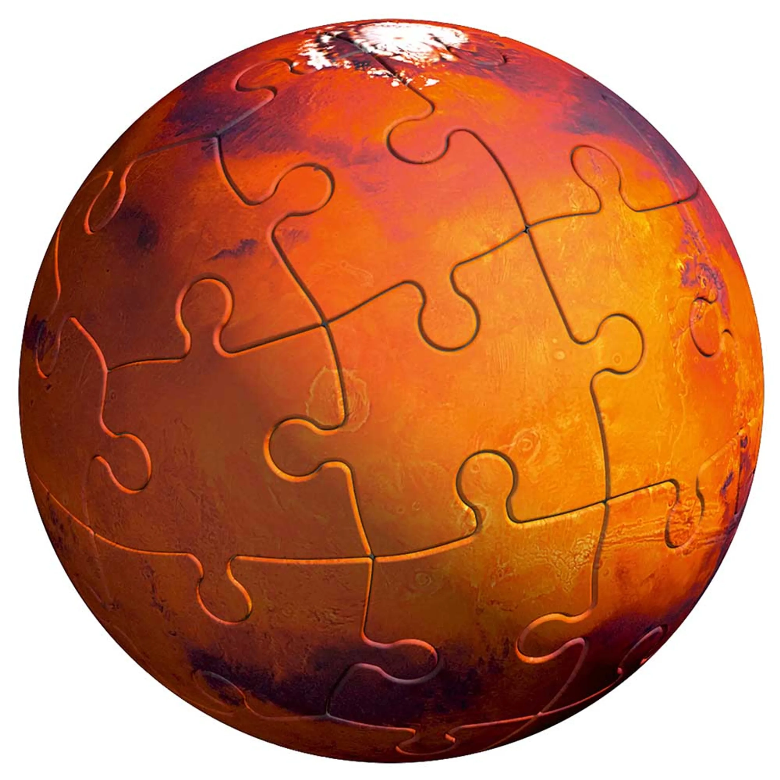 Solar System 3D Puzzle (EM-11668-3) - 27/54/72/108 pcs