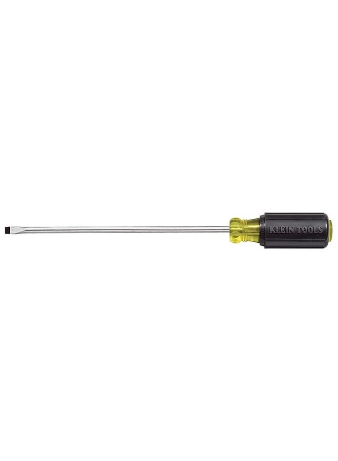 Klein Tools 608-6 Screwdriver - 1/8-Inch Tip 6-Inch Shank