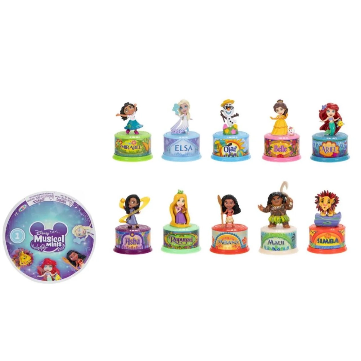 Battery Operated Musical Surprise Mini Figure - 3 +